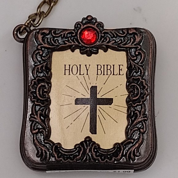 Mini Bible Keychain - Picture 2 of 8